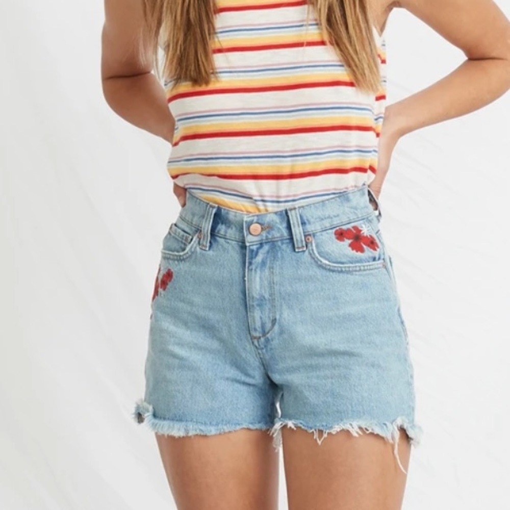 Marine Layer Sasha denim shorts